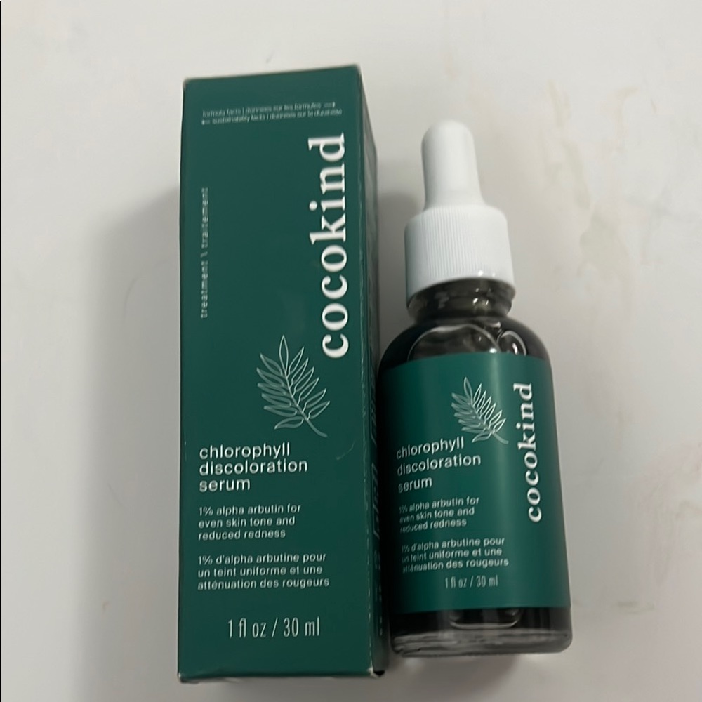 Chlorophyll Discoloration Serum 1%‎ Alpha arbutin for even skin tone